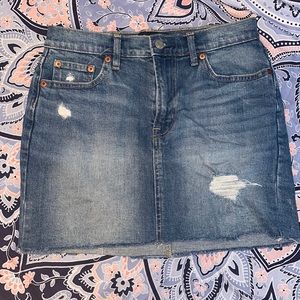 Gap Mini Jean Skirt